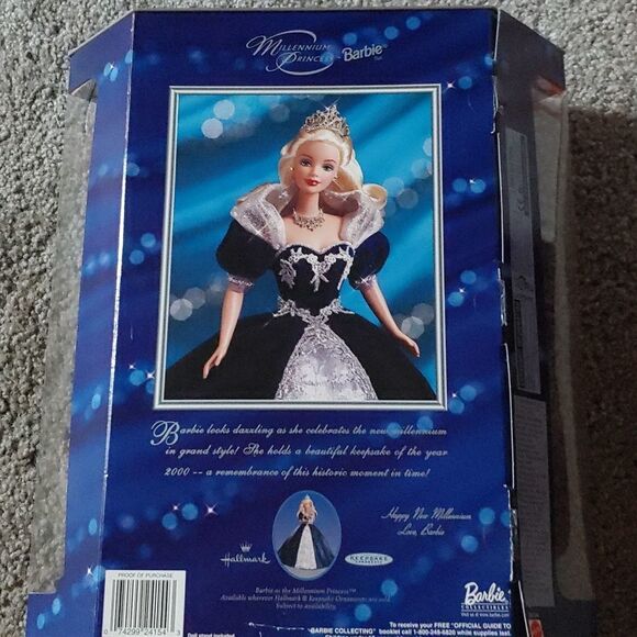 Millennium Princess 2000 Barbie Doll Special Edition with Millenium Keepsake - Picture 6 of 10